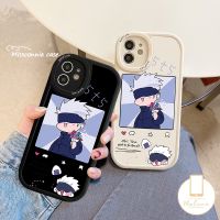 MissConnie Jujutsu Kaisen เคสสำหรับ Redmi 10A 9A 9T 12C 10 9C A1 10C 9 K40s Note 11 9S 10 8 10S 11Pro + 9 11S 8Pro 10Pro POCO M3 F4 X3 NFC Mi 11 Lite น่ารักเป็นคู่เคสนิ่ม Gojo Satoru