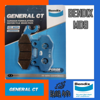 Bendix MD9 ผ้าเบรคหน้า KLX125/140/150/230/250, D-TRACKER125/150/250, KR150-รุ่นดิสซ้าย, Cheer, ZX130 / NR-SP / SE / Victor / Magnum