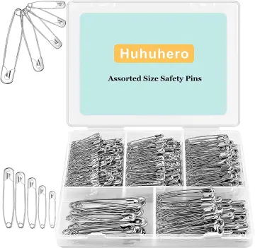 12pcs Large Heavy Duty Stainless Steel Big Jumbo Safety Pin Blanket Crafting