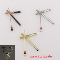 Rose Gold/Gold/Silver Watch Hands Set Fit NH35 NH36 7S26 7S36 7S25 Automatic Movement Green Luminous Watch Parts Accessories