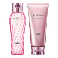 Jemile fran Heatgloss shampoo with treatment , japan 200ml , 180ml - J สำหรับบำรุงผมเส้นใหญ่