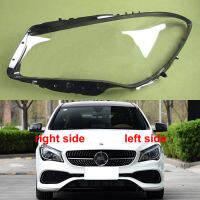 For Benz W117 CLA 2016 2017 2018 2019 Headlights Cover Transparent Lampshade Lamp Shade Headlamp Shell Plexiglass