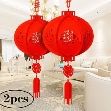 Chinese New Year 2024 Decoration Red Chinese Hawthorn Chinese Lantern New  Year Pendant Home Decor Good