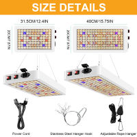 Full Spectrum 288 LED Grow Light ประหยัดพลังงาน Phytolamp แสงแดดพืชในร่มเรือนกระจก Hydroponics Grow โคมไฟ Useuuk Plug