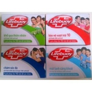 Bánh xà phòng Lifebuoy đủ màu trầu không,matcha,diệt khuẩn