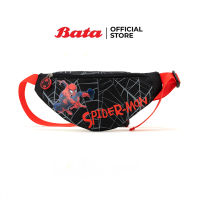 Bata บาจา กระเป๋าเด็กคาดอกสไปเดอร์แมน สีดำสายแดง รหัส 9926503