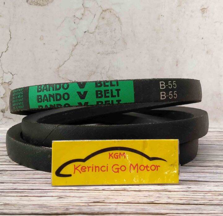 BANDO VAN BELT B-55 V BELT TALI KIPAS B55 FAN BELT VANBELT POLOS B-55 ...