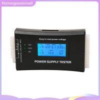 เครื่องทดสอบคอมพิวเตอร์ดิจิตอล LCD 20 24 Pin Power Supply Tester