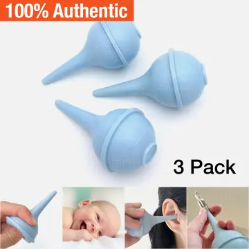 3 Pc Baby Nasal Aspirator Bulb Infant Nose Suction Clean Mucus