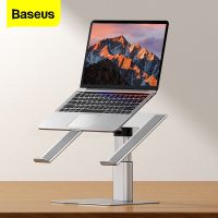 Baseus แท่นวางแล็ปท็อปแบบปรับได้อลูมิเนียมรองรับโน๊ตบุ๊คสำหรับ MacBook Pro Air IPad แท็บเล็ตพีซีเดสก์ท็อปที่วางโลหะแท่นยึดแล็ปท็อป