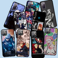 ปก เคสโทรศัพท์ อ่อนนุ่ม G174 KB47 Jujutsu Kaisen Gojo Satoru Itadori Yuji Mahito ซิลิโคน Coque หรับ Realme C2 C3 C11 2021 C12 C15 C21 C25 C33 C35 C55 5 5i 5S 6i 6 8 Pro 6Pro C25S C21Y C25Y Real me 5Pro C Y 8Pro Phone Casing