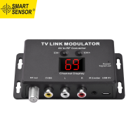 เครื่องแปลงสัญญาณ AV ไปยัง RF ตัวแปลงสัญญาณเชื่อม TM80เซ็นเซอร์อัจฉริยะ