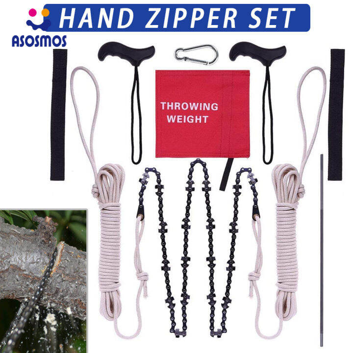 ASM Rope Limb Saw 48 Inch High Reach Limb Hand Chain Saw 40 Teeth