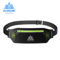 AONIJIE W923ปรับ Slim Running เข็มขัดเอว Jogging กระเป๋า Fanny Pack Travel Marathon ยิมออกกำลังกายฟิตเนส6.5ในที่วางศัพท์