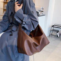 Large Capacity Bag Womens New Commuter Tote Fashion Large Shoulder Bag School Bag For College Students Leather Bag Shoulder Bag