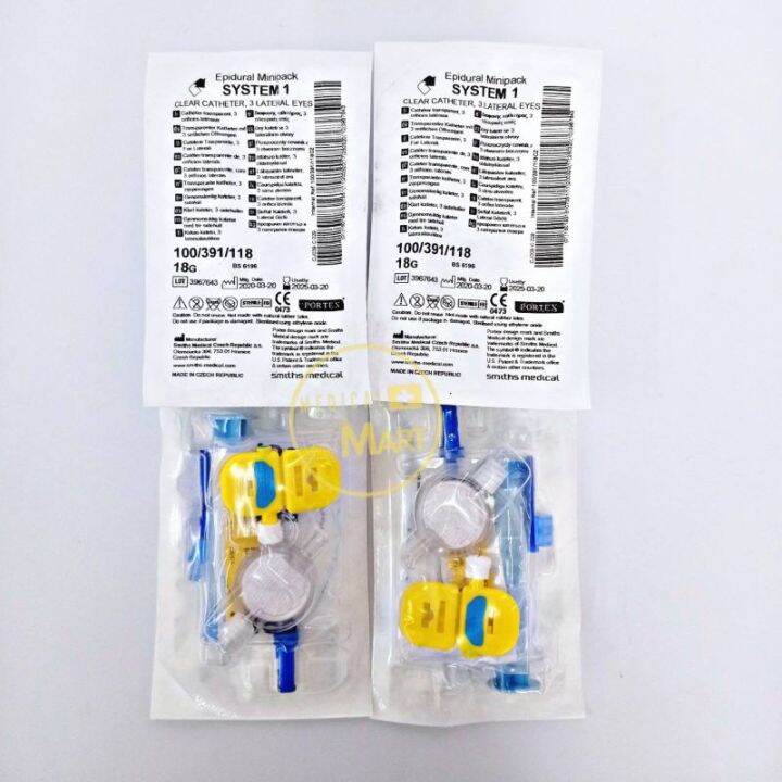 Epidural Injection Minipack Portex G18 Lazada PH