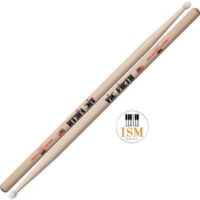 Vic Firth ไม้ตีกลอง หัวไนล่อน  Snare Strick รุ่น 2BN Nylon