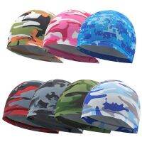 Summer Beanie Cycling Men Cap Camouflage Quick-Dry Elastic Bicycle Climbing Hat Sun-proof Fishing Breathable Run Sports Lady Cap Medicine  First Aid S