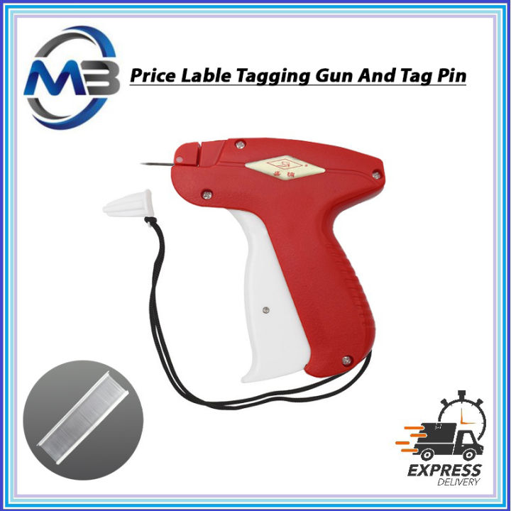 Clothes Garment Price Label Tagging Tag Gun With 10000pcs Tag Pins 35mm ...