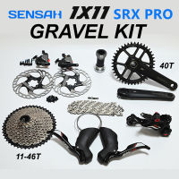 ชุดขับเคลื่อนจักรยาน GRAVEL KIT SENSAH 1x11speed + ดิสเบรค PRO เหมาะสำหรับจักรยาน GRAVEL Bike - พร้อมส่งฟรี!