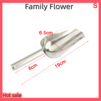 Family Flower Flash Sale เหล็กกล้าไร้สนิมขนมหวานน้ำแข็งขูดบุฟเฟ่ต์บาร์อาหารวัดตักพลั่ว