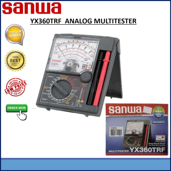 SANWA MULTI TESTER Analog MultiMeter (YX360TRF) | Lazada