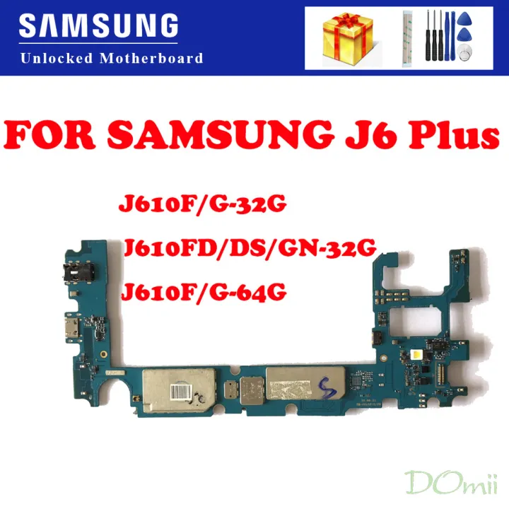 Full WORKING Unlocked Test Good Logic Board For Samsung Galaxy J6 Plus