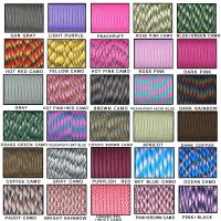 【YD】 1PCS 550 Paracord Cord Lanyard Mil Spec Type III 7 Strand Core 30 Colors Climbing Camping