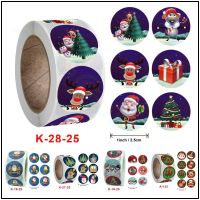 500pc christmas Sticker candy Seal Sticker Baking Sticker Xmas Party Label Sticker Envelope Gift Decoration