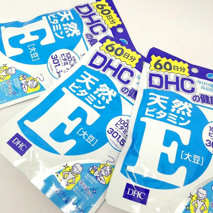 dhc-vitamin-e-60วัน-ช่วยให้ผิวสุขภาพดีและแข็งแรง-ช่วยบำรุงผิวพรรณ-ลดรอยจากสิว-รอยด่างดำต่างๆ