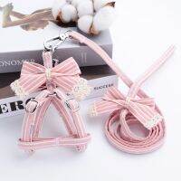 ✕✴ Cat Harness Collar Pink