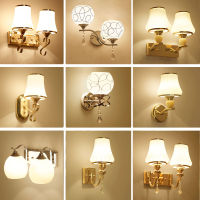 Glass Sconces Reading Lamps Wall Mounted 110V-220V Crystal Sconce Led Wall Lamp Bedroom Wall Lighting Contemporary