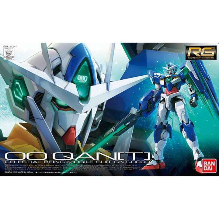 Mô Hình Lắp Ráp Gundam Bandai Rg 21 Gundam 00 Qan[T] [Gdb] | Lazada.Vn