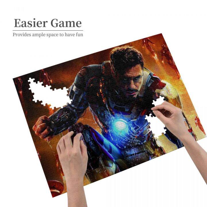 iron-man-6-wooden-jigsaw-puzzle-500-pieces-educational-toy-painting-art-decor-decompression-toys-500pcs