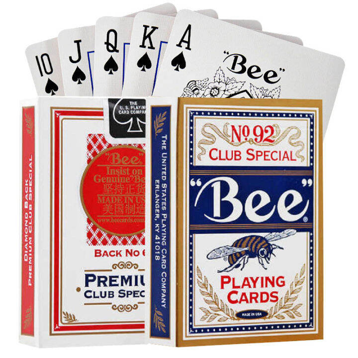 USA Original Bee Standard Index Playing Cards NO.92 Club Special Deck