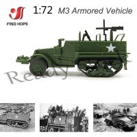 【hot sale】 ◈✻❂ B02 1:72 M3 Half Track Military Armored Vehicle Assembly Model Toy For Action Figure Carrier Car 10pcs Soldiers Models