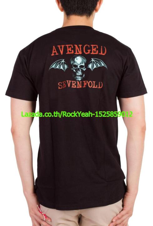 เสื้อวง-avenged-sevenfold-ร็อคในตำนาน-อมตะ-อะเว็นจด์เซเวนโฟลด์-a7x-ไซส์ยุโรป-rcm1160