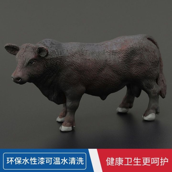 solid-simulation-animal-model-of-wild-animal-toy-cow-buffalo-buffalo-bull-cattle-yak