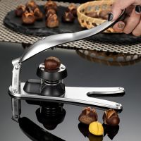 Stainless Steel 2 in 1 Quick Chestnut Clip Walnut Pliers Metal NutCracker Sheller Nut Opener Kitchen Tools Cutter Gadgets