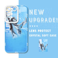 Casing Ponsel สำหรับ Vivo V27E V27 5G V27 Pro 5G ต้นฉบับกันกระแทกเคสโทรศัพท์คริสตัลปลอกอ่อนคลุมทั้งหมดป้องกันกล้องเคสมือถือใส