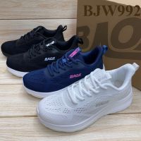 Baoji BJW 992 รองเท้าผ้าใบ (37-41) สีดำ/ดำขาว/กรม