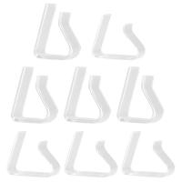 Picnic Table Clips 8PCS Clear Non-slip Table Clips for Tablecloths Transparent Punch-Free Table Cover Clips for Outdoor Tables Tablecloth Clamps for Tabletops Invisible masterly