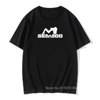 New Men Classics Sea Doo Seadoo Moto Black Funny Graphic Vintage Oversized Cotton Classic T