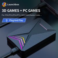 【YP】 Launchbox 2TB Hard Drive PC/Laptop External HDD With Games for PS4/PS3/PS2/PS1/WIIU/N64/Sega Saturn