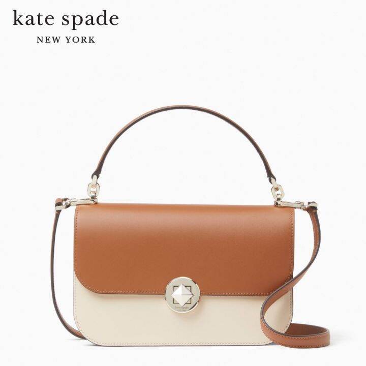 KATE SPADE NEW YORK AUDREY TOP HANDLE FLAP CROSSBODY K8108 กระเป๋าสะพายข้าง Lazada.co.th
