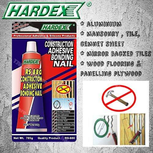 HARDEX RS880 CONSTRUCTION ADHESIVE GLUE BONDING NAIL Lazada