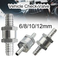 Fuel Non Return Check Valve 6/8/10/12mm Aluminium Alloy Petrol Diesel Water Fuel Line One Way for Peugeot Renault