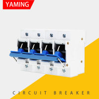 100A Circuit Breaker DIN Rail Mounting Isolating Switch 4P มีดประเภท35Mm Guide 230660V