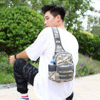 ผู้ชาย Molle ไหล่เสื้อกั๊กกระเป๋าผ้าใบกันขโมยทุกวัน Messenger กระเป๋าปลอดภัยมัลติฟังก์ชั่แบบพกพาน้ำหนักเบาสำหรับตั้งแคมป์กลางแจ้ง