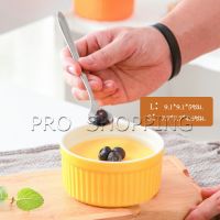 Pro ถ้วยพุดดิ้ง สีสันแคนดี้ ชามเซรามิค  ทนต่ออุณหภูมิสูง Baking mold